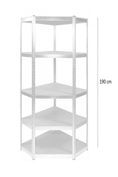 Support d'angle 5 niveaux Extralink 0892 180 x 90 x 30 cm