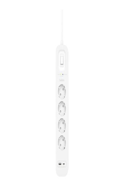 Belkin Protection contre les surtensions avec USB-C 4 prises