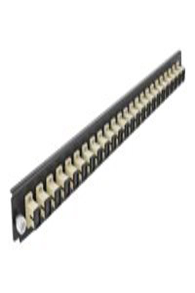 Delock Fiber-optic splice box rack mount panel - 43353