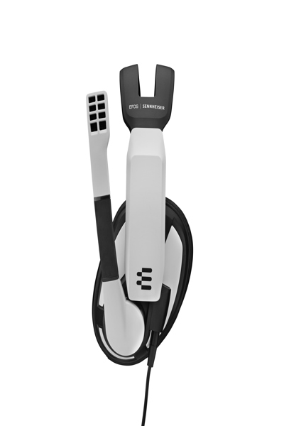 EPOS | SENNHEISER GSP 301 - Headphones - Head-band - Gaming - Black - White - Binaural - Rotary - 1000240