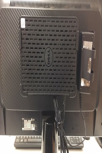 Support horizontal Dell avec support pour adaptateur secteur 3030/3030LT