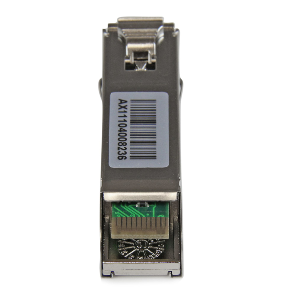 StarTech Gigabit 850nm Multimode LC Fiber Optic (LWL) SFP Tranceiver Module - 550m - Mini-GBIC - SFP (Mini-GBIC) Transceiver Module - 1000Base-SX - LC Multi-Mode - up to 550 m - 850 nm (SFPSXMM) - SFPSXMM