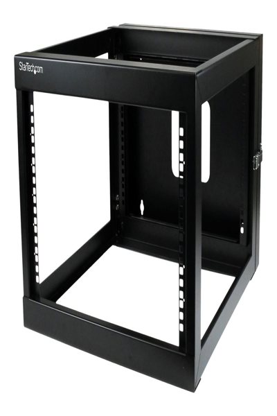StarTech.com 6U Hinged Open Frame Wall Mount Network Rack - RK619WALLOH