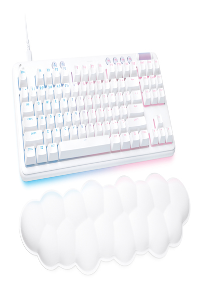 Logitech G G713 - G713 Wireless Keyboard - Wired - USB - Mechanical - AZERTY - RGB LED - White - 920-010416