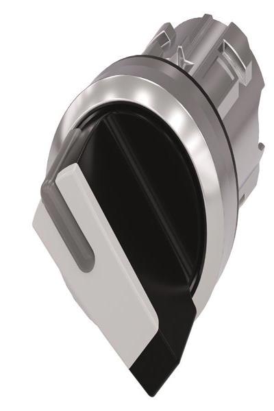 Siemens 3SU1052-2BF60 Toggle Switch Black White