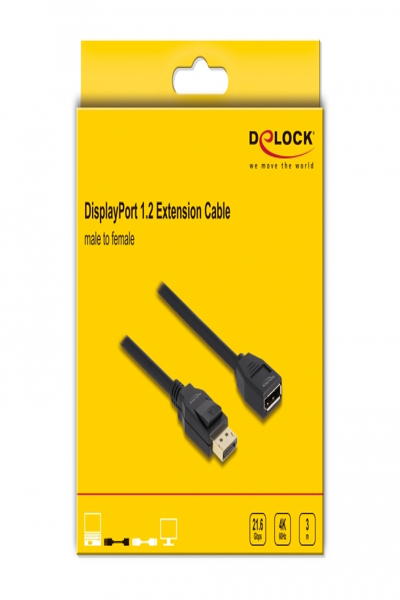 Câble d'extension DisplayPort Delock