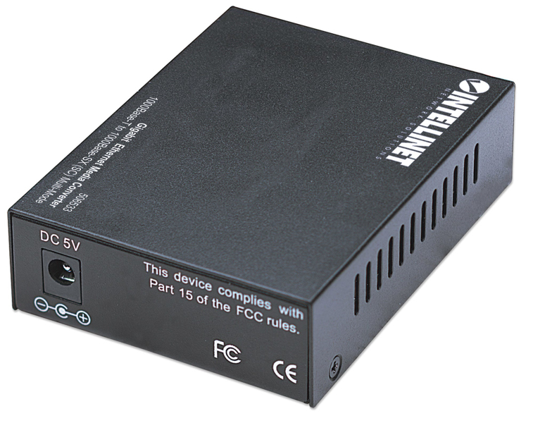 Media Conversion Fiber Optics - 1 Gbps SC Multi-Mode (506533) - 506533