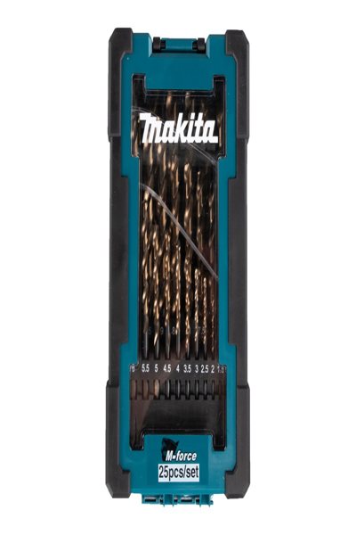 Makita D-67599 Jeu de perceuses M-Force 25 pièces