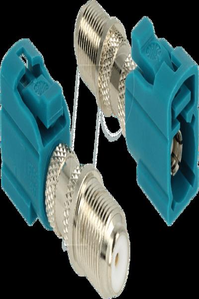 Adaptateur Delock prise F > prise FAKRA Z