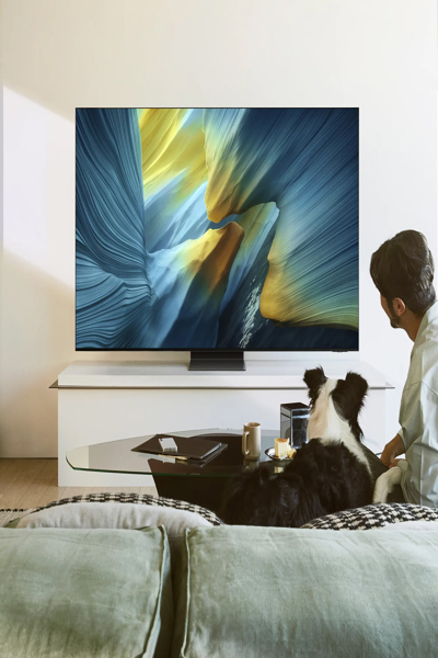 SAMSUNG QE77S95FAT 77" 4K ULTRA HD SMART TV - QE77S95FATXXH