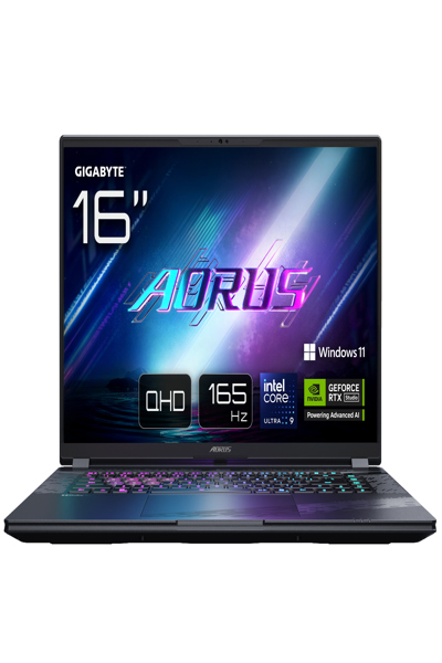 GIGABYTE AORUS ELITE 16 BWHC3DEC65SP CORE ULTRA 9 NOTEBOOK - AORUS ELITE 16 BWHC3DEC65SP
