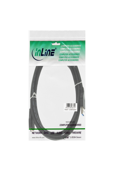 Câble USB 3.2 Gen.1 InLine Type A mâle / Micro B mâle - noir - 3 m