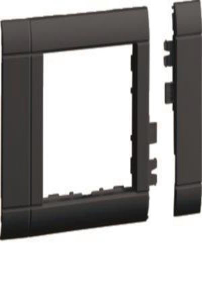 Hager GR0800A9011 Cache-cadre noir graphite