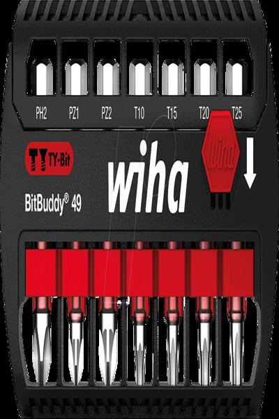 Wiha BitBuddy TY Bit Set SB 7946TY-904 - Jeu d'embouts polyvalent