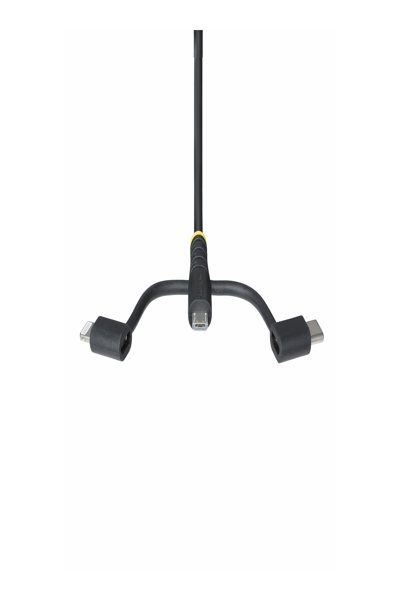 StarTech.com 3.3ft USB Multi Charging Cable - RLTCUB1MBK