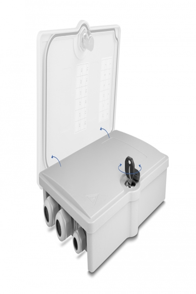 Delock fibre-optic distribution box - 87900