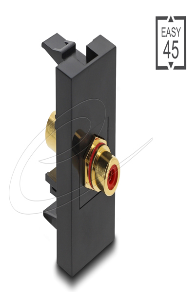 Delock Easy 45 Module RCA Jack to gold-plated