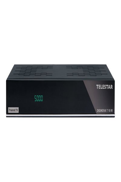 Telestar DIGINOVA T 10 IR - Terrestrial - Full HD - DVB-T - DVB-T2 - 1080i - 1080p - AVI - MKV - MOV - MP4 - MPG - RM - RMVB - TS - VOB - DivX - H.265 - HEVC - MPEG1 - MPEG2 - MPEG4 - 5310488