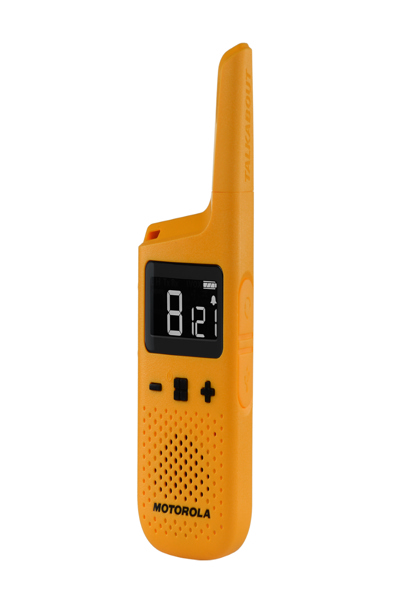 Motorola T72 Walkie Talkie 16 Channels Yellow - D3P01611YDLMAW