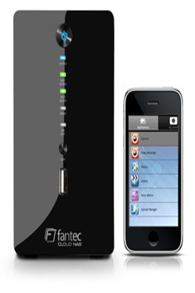 FANTEC Cloud NAS HomeServer - 0 TB - 1558