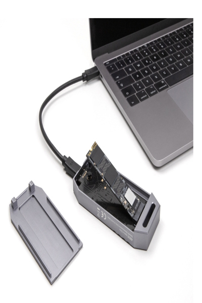 Delock M.2 NVMe SSD GehÃƒÂ¤use USB 40 Gbps - werkzeugfrei - Case - USB Typ C - 42033