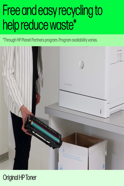 HP W9263MC Magenta Managed: Original LaserJet Toner Cartridge, 30,000 pages - W9263MC