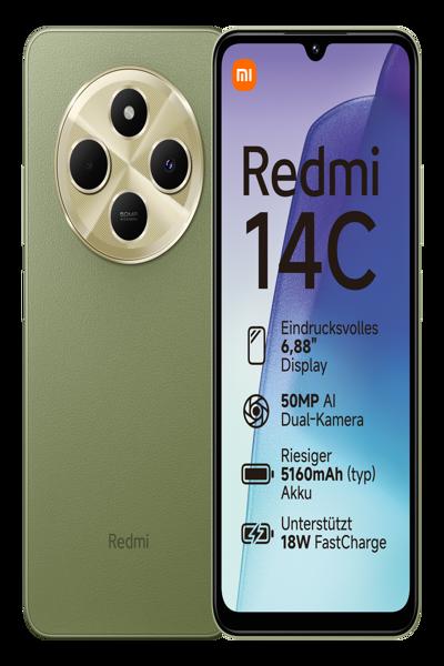 Xiaomi 14C 4G 128GB green - 128 GB - Smartphone - 99935805