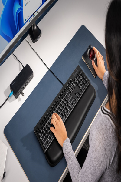 Kensington KB100 EQ Standard Keyboard - US International - Keyboard - QWERTY - K63727WW