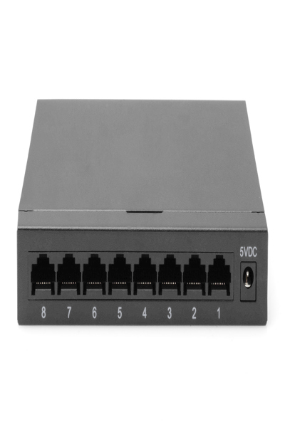 DIGITUS DN-80066 - Switch - gigabit ethernet, metallhölje - DN-80066