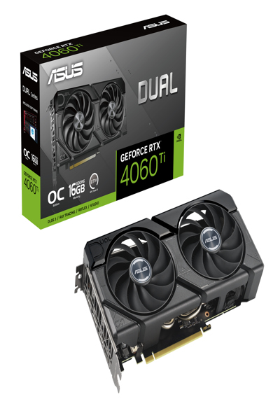 ASUS Dual GeForce RTX 4060 Ti EVO 16GB - 90YV0JH8-M0NA00