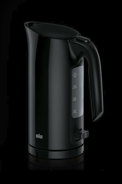 Braun WK 3110 BK Kettle 1.7 L 3000 W Cordless - 0X21010009