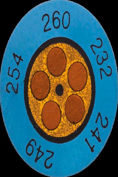 Bandelette de température Testo 0646 0076