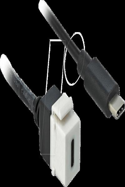 Delock Keystone-modul - USB-kabel - 86399