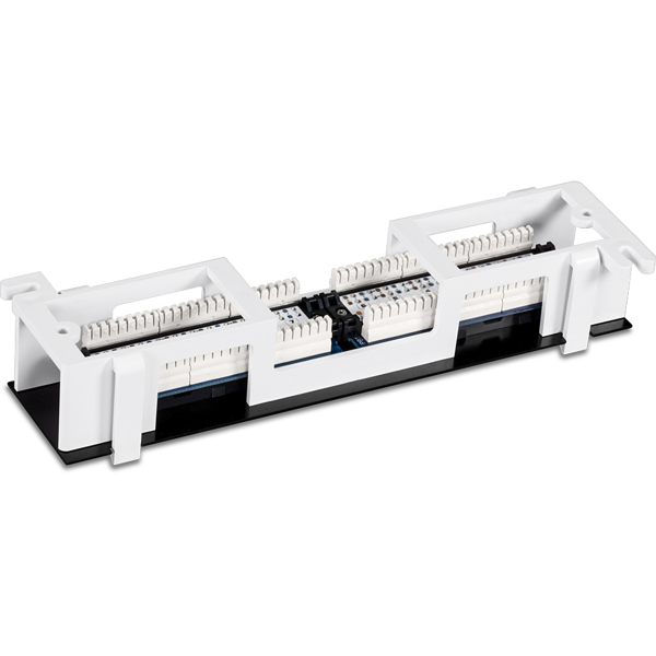 TRENDnet TC-P12C5V 12-Port Patch Panel Wall Mount Cat5e unshielded - TC-P12C5V