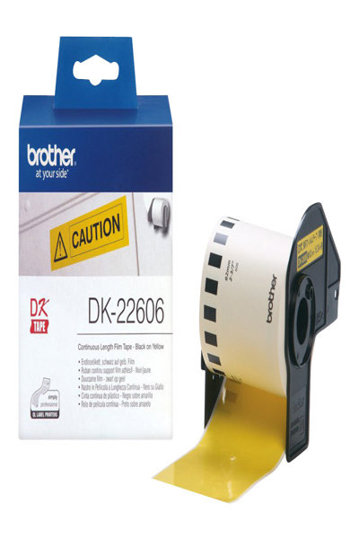 Brother DK-22606 - Yellow - Roll (6.2 cm x 15.2 m) film - DK22606