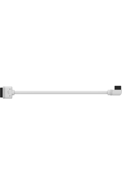 Corsair iCUE LINK Cable 2x200mm Straight/Narrow 90° White