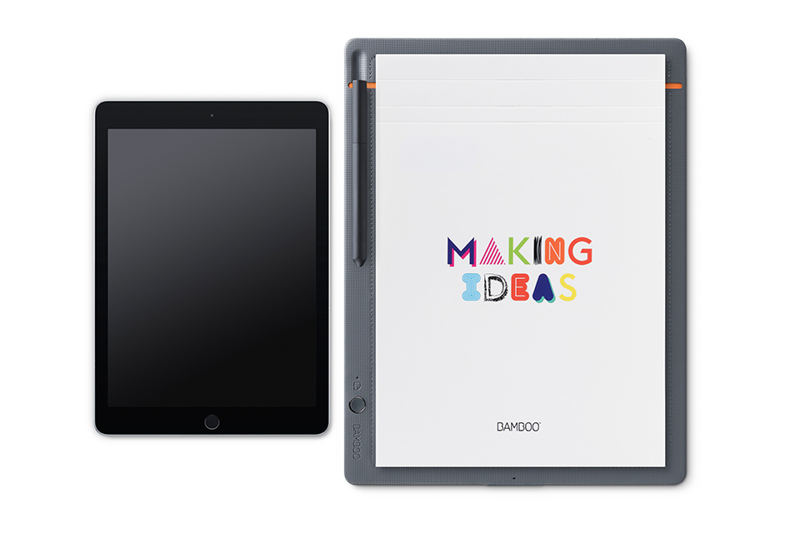 Wacom Bamboo Slate - Wired & Wireless - Pen - CDS-810S