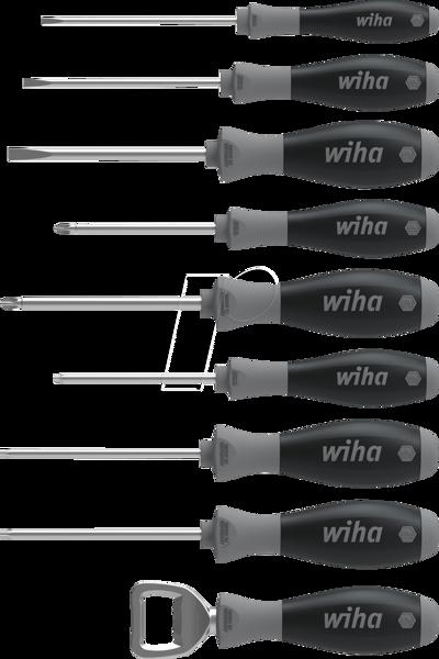 Wiha 46544 - Jeu de tournevis SoftFinish 85 ans 8,5 pièces