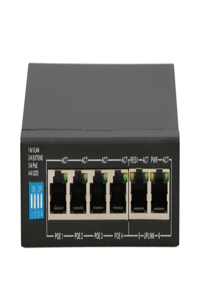Switch PoE Extralink EUROS V2 4 ports