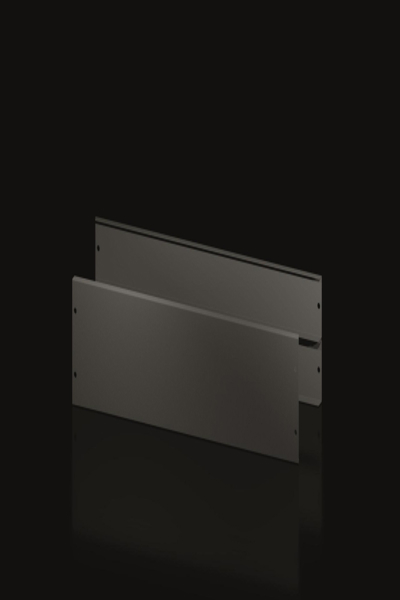 RITTAL 2830102 BLANK PANEL STEEL SHEET BLACK
