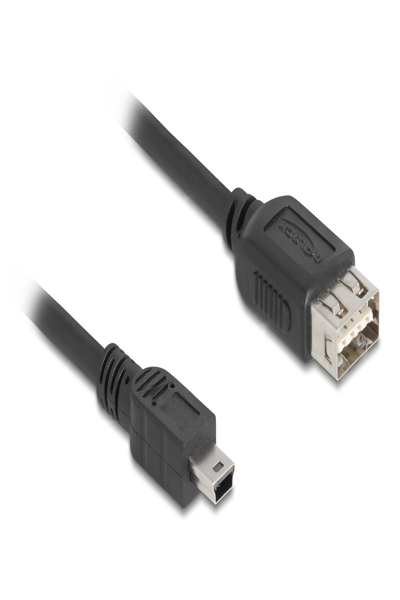 Delock USB 2.0 Kabel Typ Mini-B Stecker zu EASY Typ-A Buchse - Cable - Digital - 81526