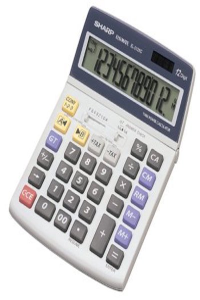 Calculatrice d'impression Sharp EL-2125C