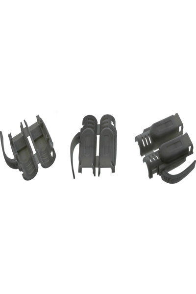 Connecteur à sertir InLine Cat.6A RJ45 blindé - 3 pièces noir, paquet de 100