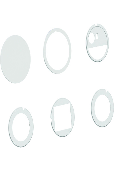 Bachmann PIX Cover Set Blanc 926.103