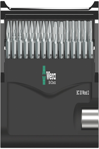 Wera 2 SB, 30 pièces, PH 2, PZ 1, PZ 2, PZ 3, TX10, TX15, TX20, TX25, TX30, TX40, 274 g, boîte