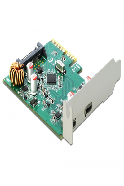 Delock PCI Express x4 Card to 2 x external SuperSpeed USB 10 Gbps (USB 3.1 Gen 2) USB Type-C female - 90397