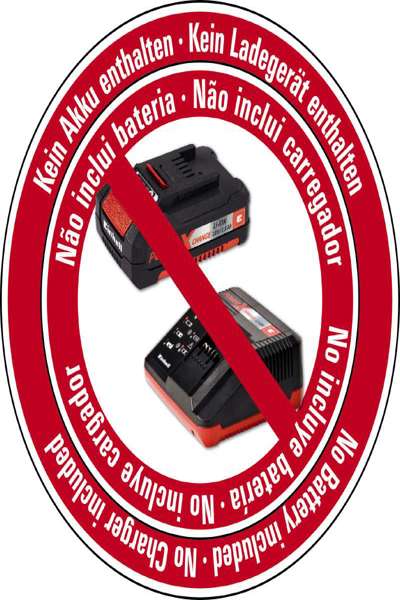 Einhell TE-CD 18 Li - Perceuse-visseuse à poignée pistolet - Sans clé - 500 tr/min - 1800 tr/min
