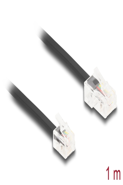 Delock Telefonkabel - RJ-45 (hane) till RJ-11 (hane) - 88035