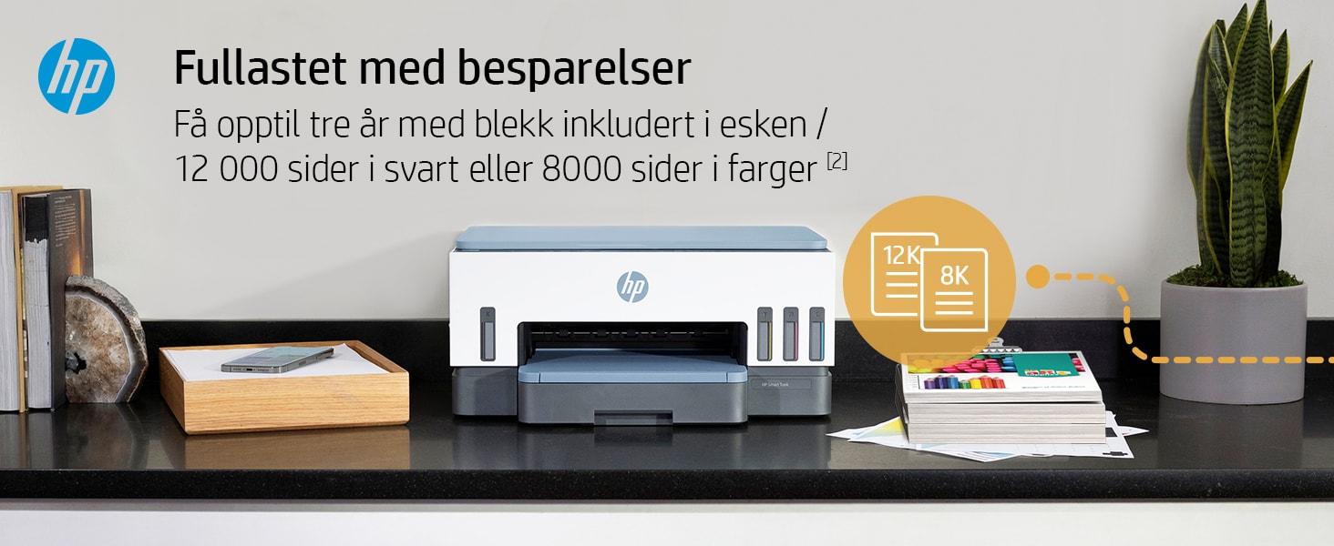 HP Printer Smart Tank 7006 All-in-One - Inkjet - Colored - 28B55A#BHC