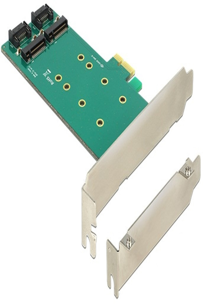 Delock PCI Express-kort > 2 x intern M.2 - 89473